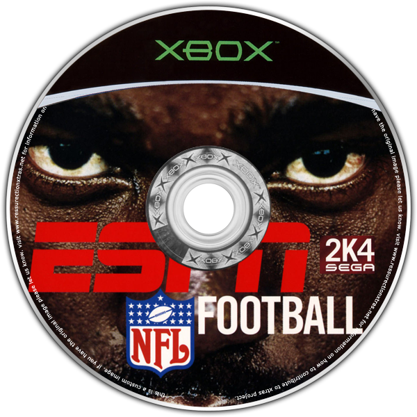ESPN NFL Football 2K4 media 2 for Xbox